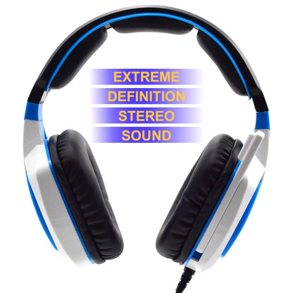 3.5Mm Noise-Canceling Gaming Headset With Retractable Mic 2M Cable - Black Red