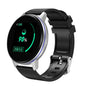 Waterproof Smart Bracelet With Colour Screen - Call Heart Bp Sleep Oxygen Monitoring - Silver