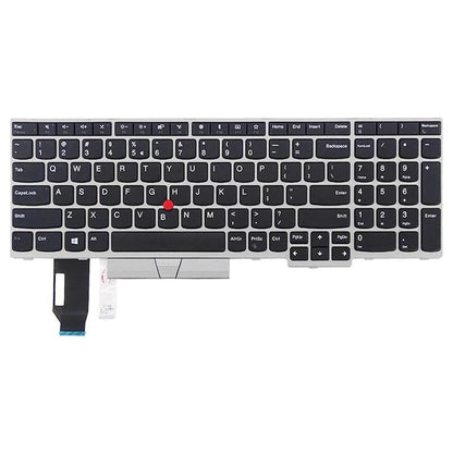Lenovo Thinkpad E580 / E585 / E590 / E595 / T590 / P52 / P72 / P53 / P73 Keyboard - us Version - Silver