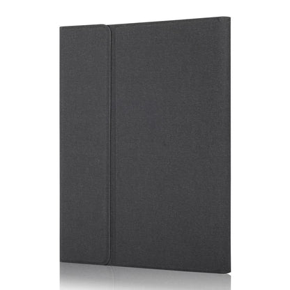 9.7 Ipad Keyboard Case With Touchpad Pen Slot & Bracket - Magnetic Detachable - Silver