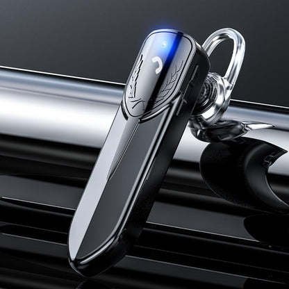 Bluetooth Earphone with Cvc Noise Reduction - Unilateral Design - Silver
