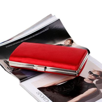 Square Party Handbag For Women Elegant Crossbody Bag For Banquets And Events - Silver
