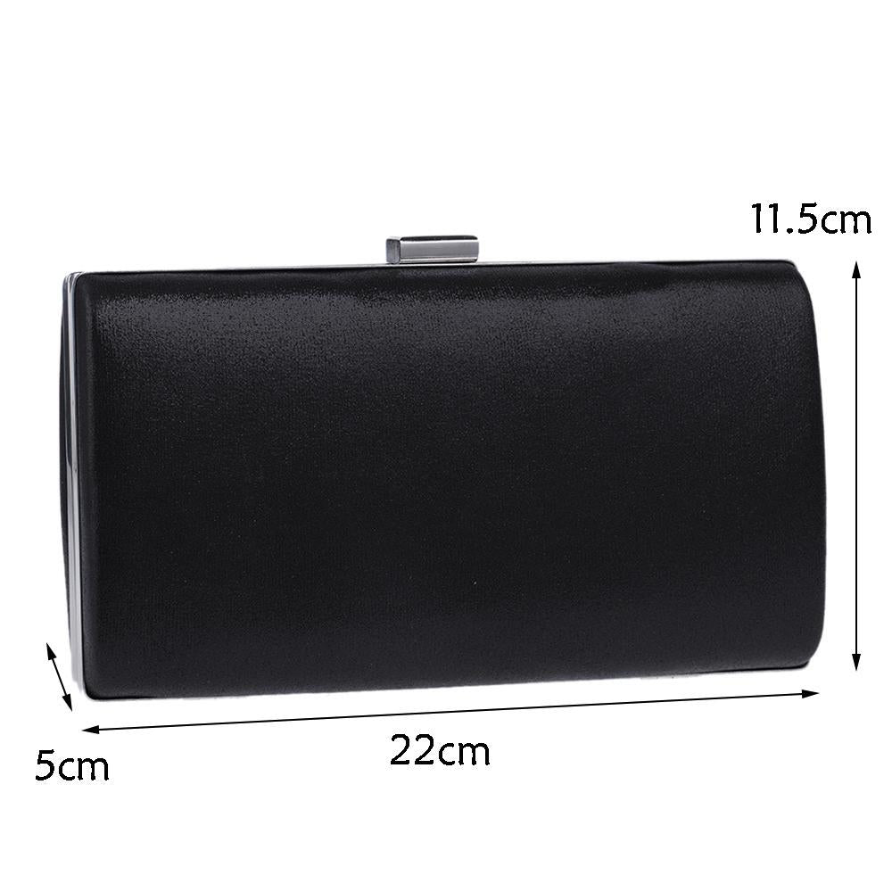 Square Party Handbag For Women Elegant Crossbody Bag For Banquets And Events - Silver