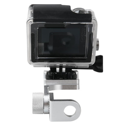 Universal Rearview Mirror Mount for Action Cameras - Silver
