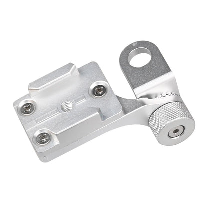 Universal Rearview Mirror Mount for Action Cameras - Silver