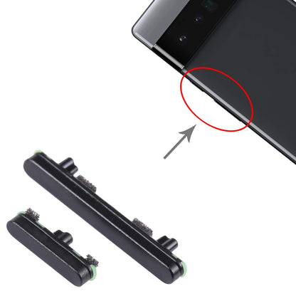 Google Pixel 6 Pro Buttons - Power and Volume Control - Silver
