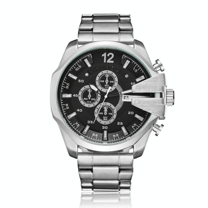 Stainless Steel Quartz Watch - Waterproof & Fashionable - Wa6838S