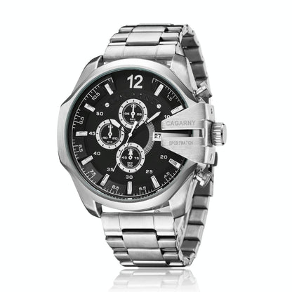 Stainless Steel Quartz Watch - Waterproof & Fashionable - Wa6838S