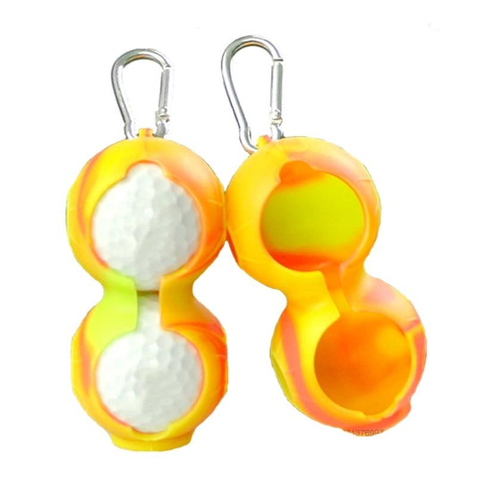 2-Pack Golf Silicone Double-Ball Protection Sleeves - Colour