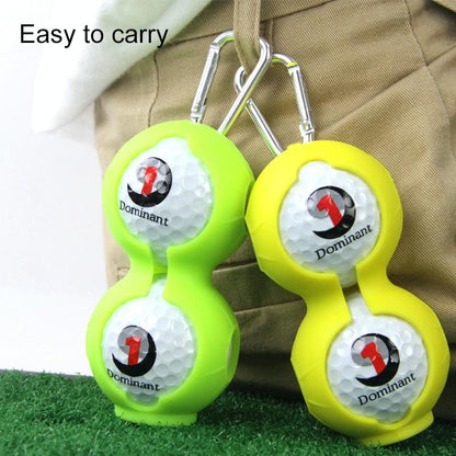 2-Pack Golf Silicone Double-Ball Protection Sleeves - Colour