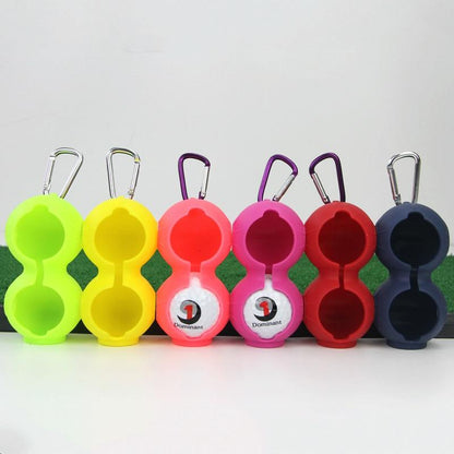 2-Pack Golf Silicone Double-Ball Protection Sleeves - Colour