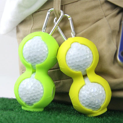 2-Pack Golf Silicone Double-Ball Protection Sleeves - Colour