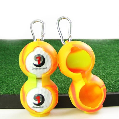 2-Pack Golf Silicone Double-Ball Protection Sleeves - Colour