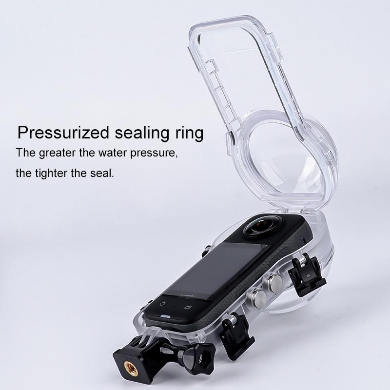 Waterproof Insta360 X3 Camera Diving Case For Underwater Photography