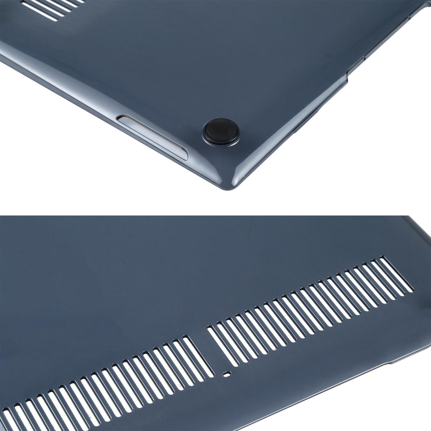 Crystal Shockproof Laptop Case - Protective - Transparent