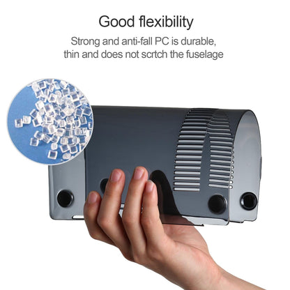 Crystal Shockproof Laptop Case - Protective - Transparent