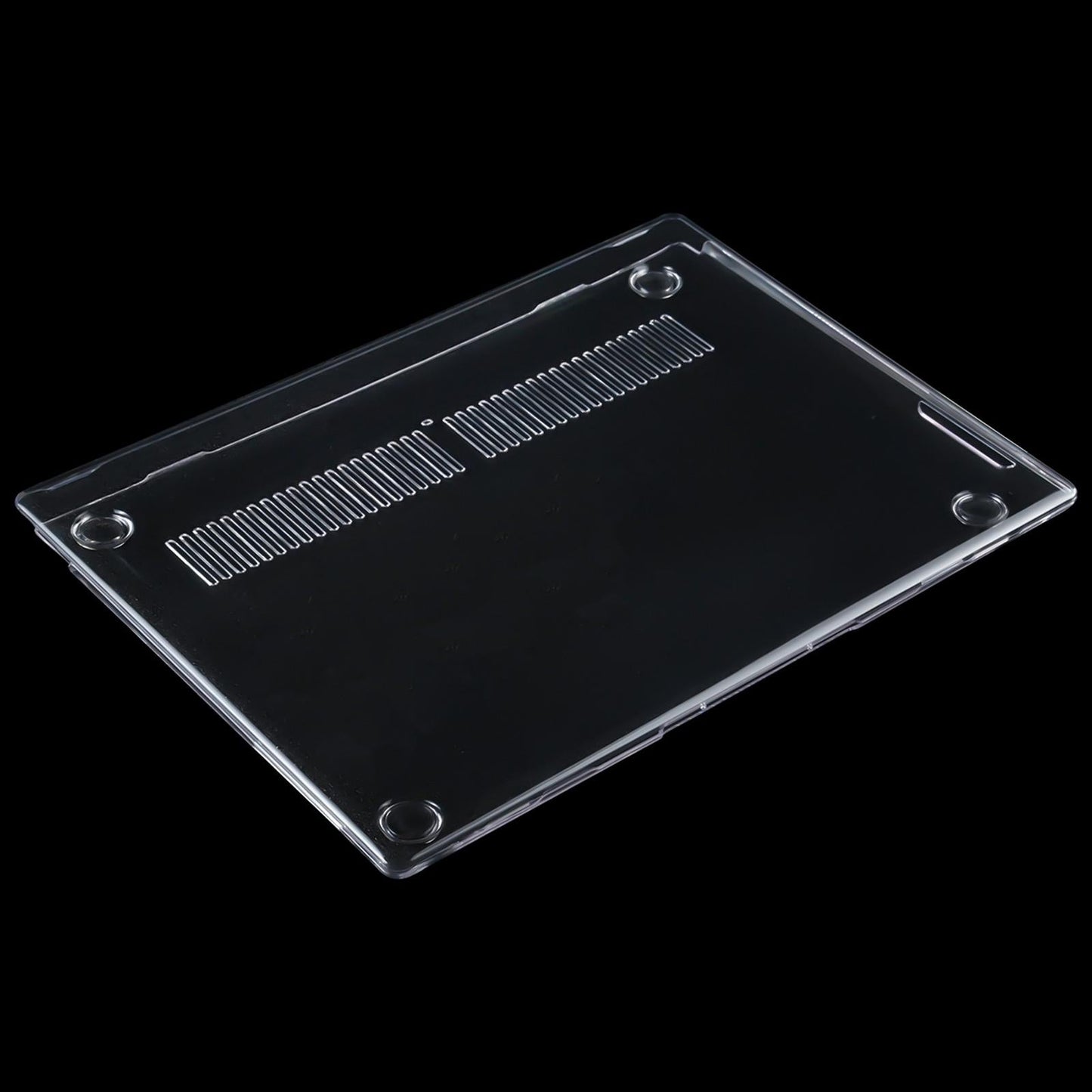 Crystal Shockproof Laptop Case - Protective - Transparent