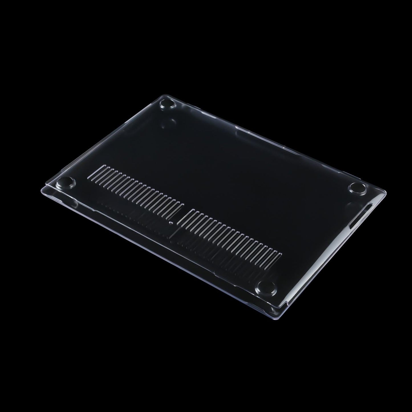 Crystal Shockproof Laptop Case - Protective - Transparent