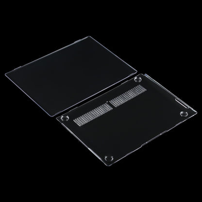 Crystal Shockproof Laptop Case - Protective - Transparent