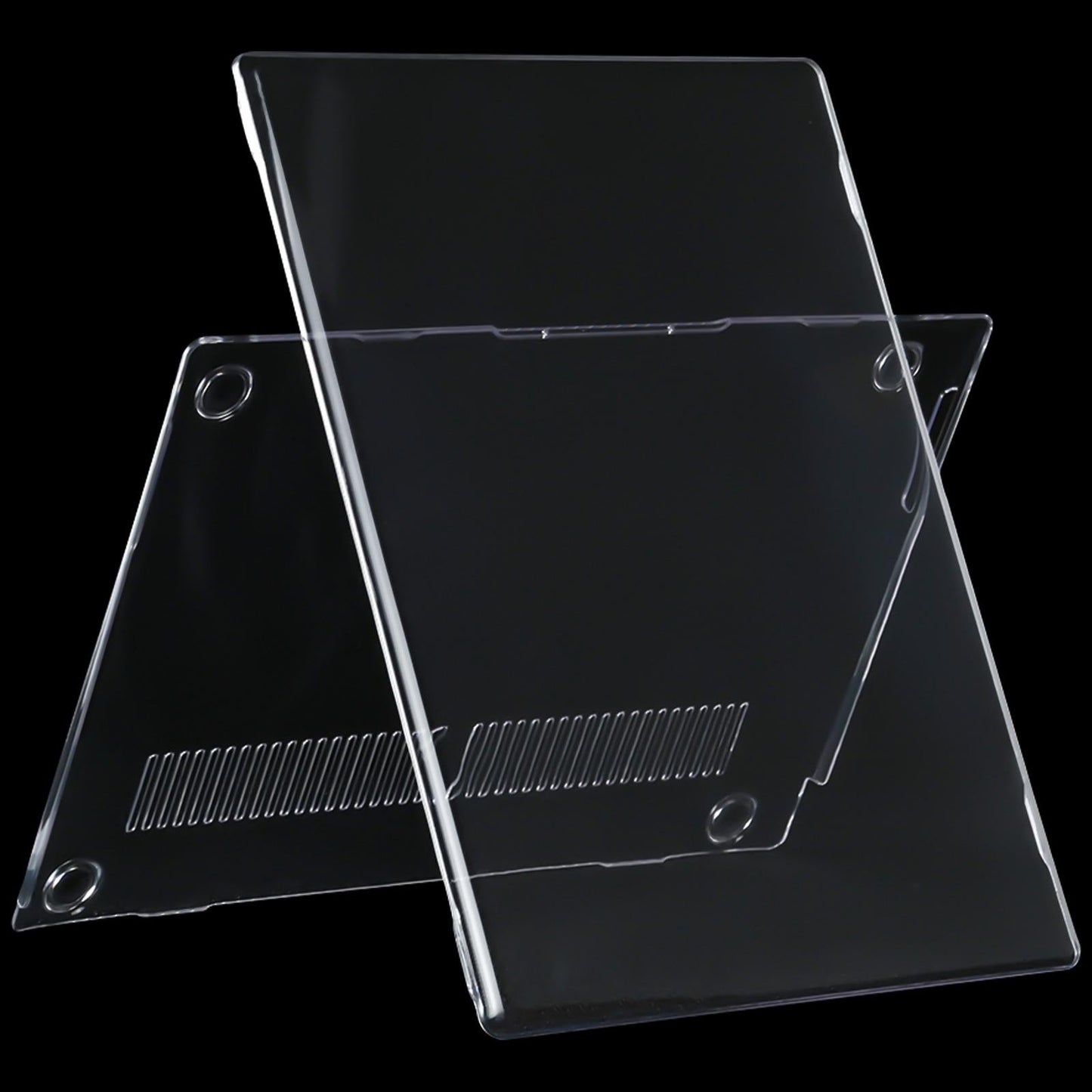 Crystal Shockproof Laptop Case - Protective - Transparent