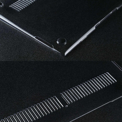 Crystal Shockproof Laptop Case - Protective - Transparent
