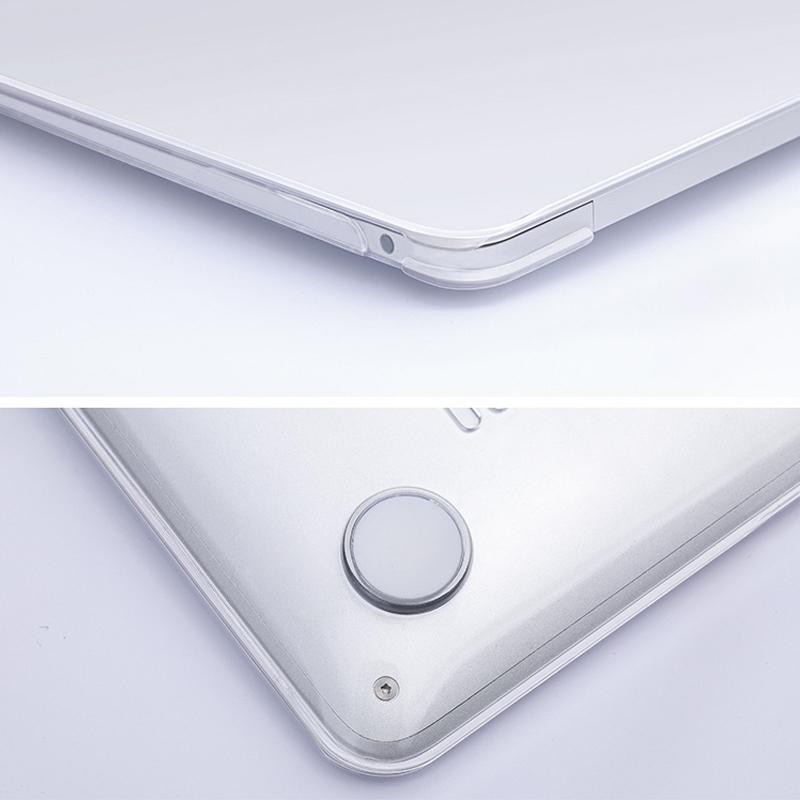 Crystal Shockproof Laptop Case - Protective - Transparent