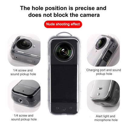 Clear Tpu Protective Case for Insta360 X3 - Full Body