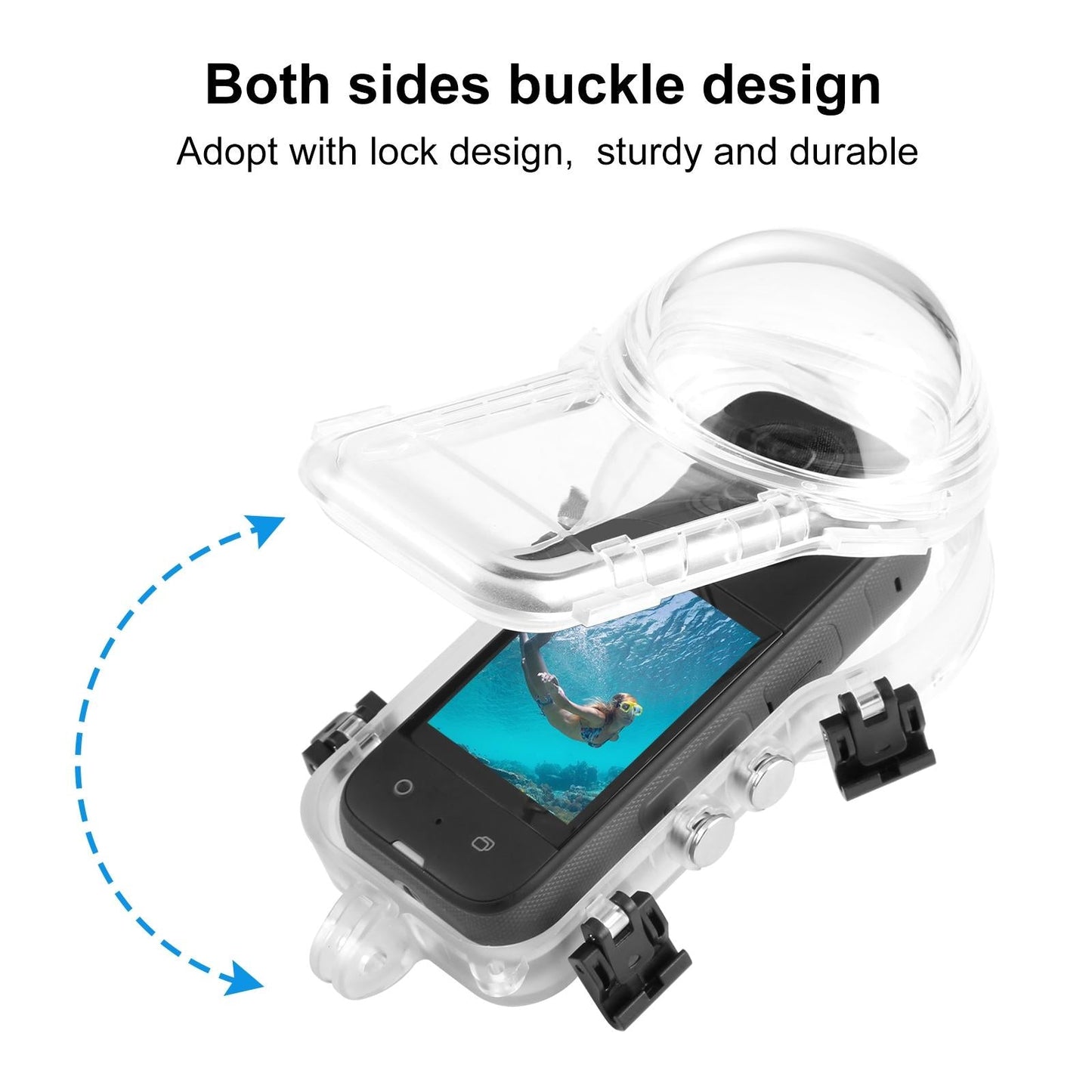 Waterproof Sealed for Insta360 X4 - 50m Depth