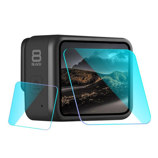 Tempe Glass Film For Gopro Hero8 Lens And Display - Clear