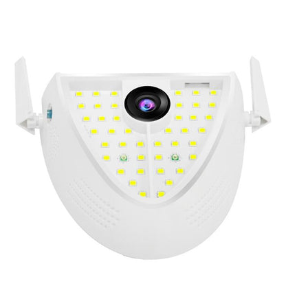 Smart Garden Camera With 2Mp Motion Detection Night Vision Voice Intercom Tf Card 42 Leds