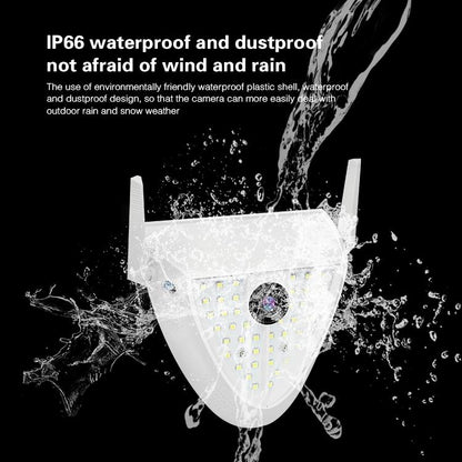 Smart Garden Camera With 2Mp Motion Detection Night Vision Voice Intercom Tf Card 42 Leds