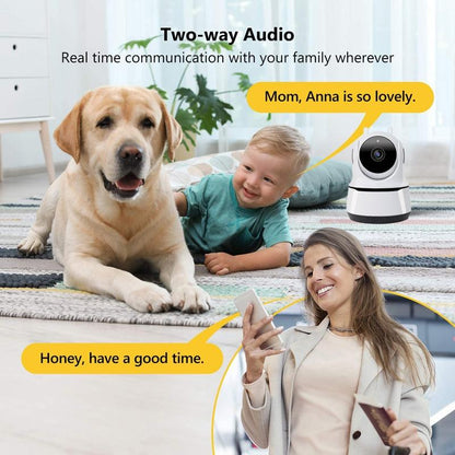 1080P Wireless Ip Camera With Motion Detection & Night Vision