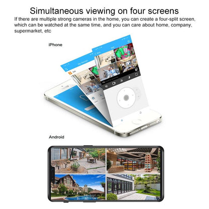 Waterproof 360 Degree Ptz Wifi Camera With 1080P Resolution 3.0Mp Lens Two-Way Voice Motion Detection And 128Gb Tf Card