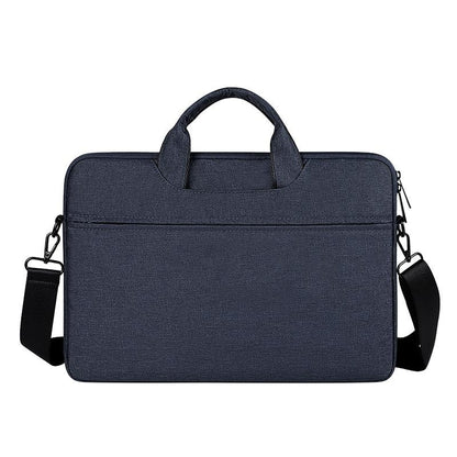 Hidden Portable One-Shoulder Handbag For 14.1 Laptops - Waterproof Oxford Cloth - Navy Blue
