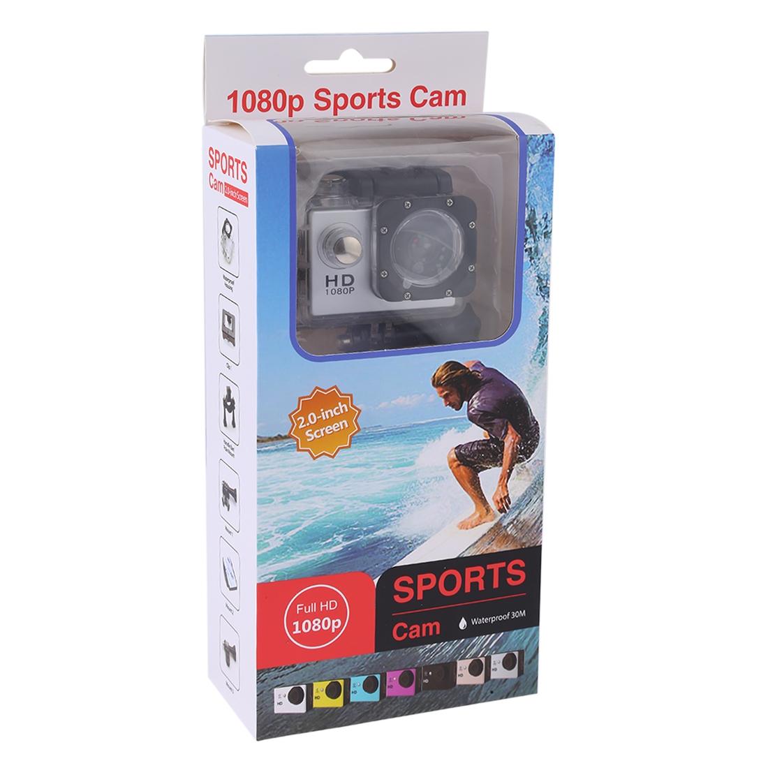 Waterproof Full Hd 1080P Sports Camcorder With Lcd And Case - Sj4000