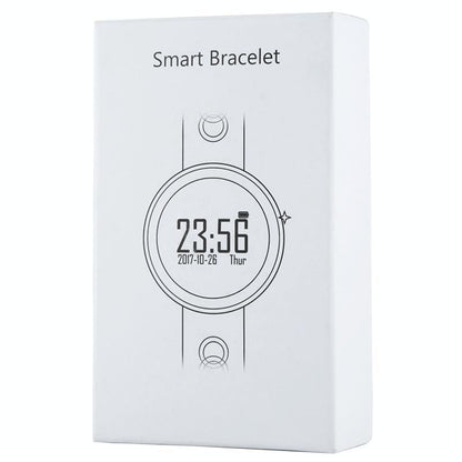 0.95 Inch Hd Oled Screen Display Bluetooth Smart Bracelet Ip68 Waterproof Support Pedometer / Sedentary Reminder / Heart Rate Monitor / Sleep Monitor Compatible With Android And Ios Phones - White