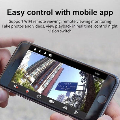 Wireless Network Camera With Wide-Angle Recording 720P Resolution - White