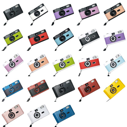 Retro Manual Reusable Film Camera for Kids - no Film - Blue
