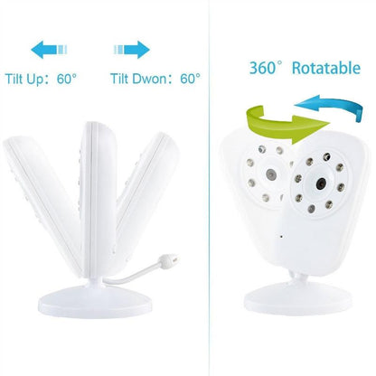 2.4 Wireless Baby Monitor With Night Vision & Two-Way Talk