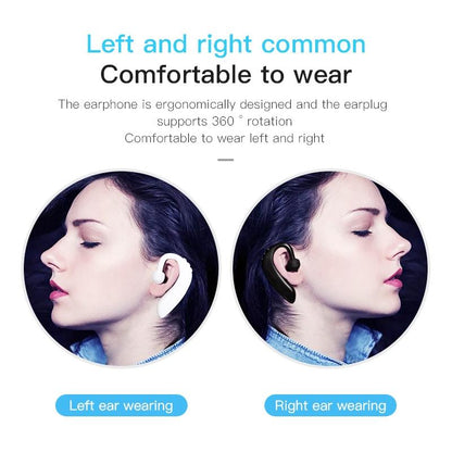 Intelligent Noise Cancelling Bluetooth Earphones - Q10 - White