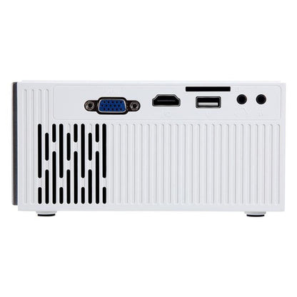 Smart Projector 1800 Lumens 720P / 1080P Hd Hdmi / Usb / Vga / Av / Sd - White