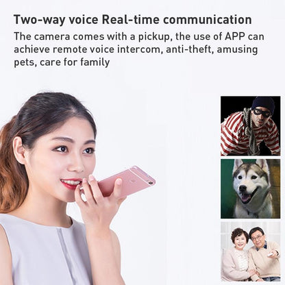 Wireless Smart Camera With Night Vision And Two-Way Audio - Magnet Mount - White