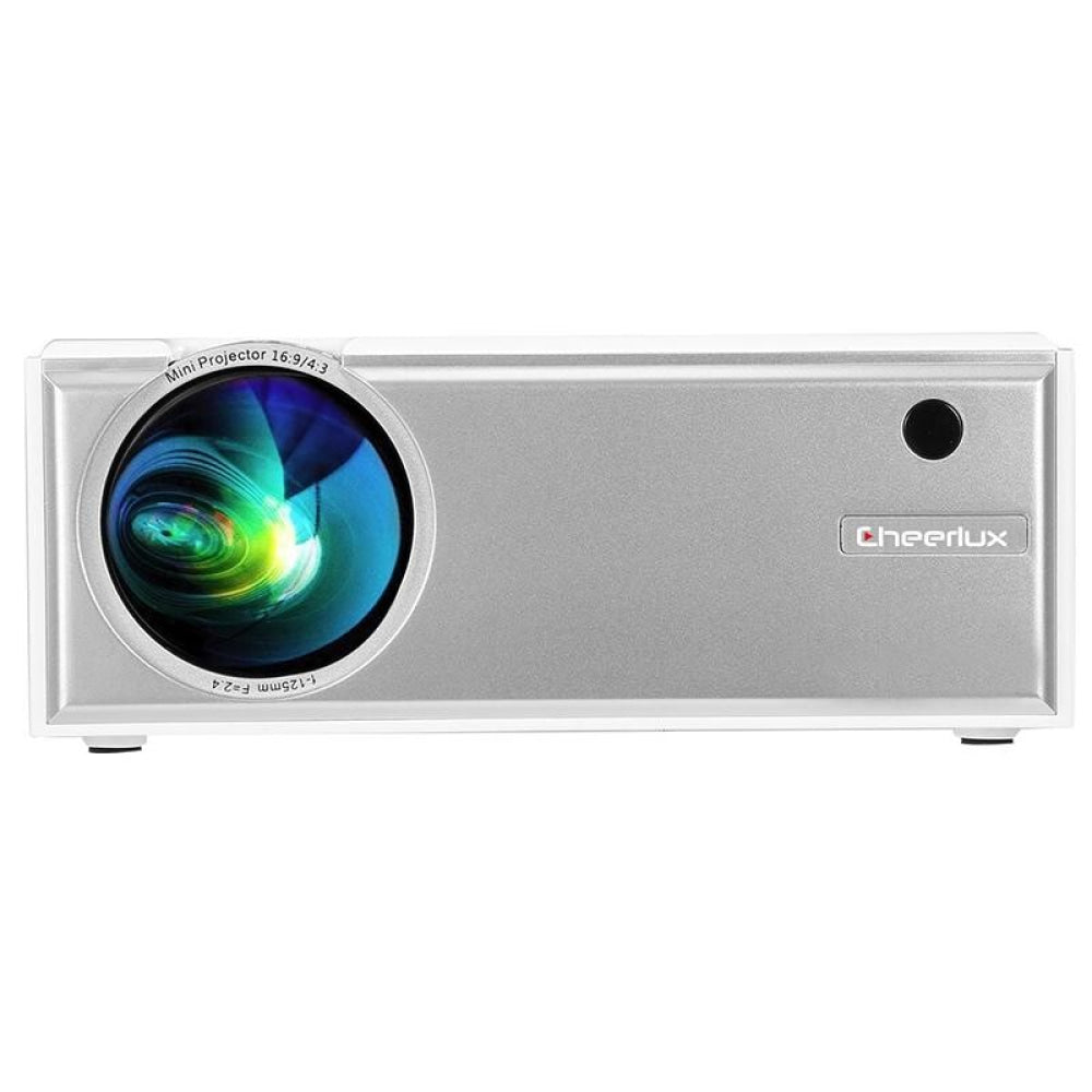 1800 Lumens Hd Wifi Smart Projector - Hdmi / Usb / Vga / Av - White