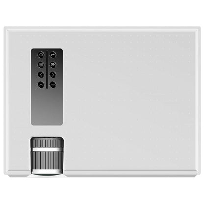 1800 Lumens Hd Wifi Smart Projector - Hdmi / Usb / Vga / Av - White