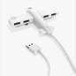 4-Port Usb Air Force One Hub - White