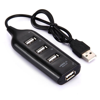 4-Port Usb 2.0 Hub 30Cm Cable Length - White