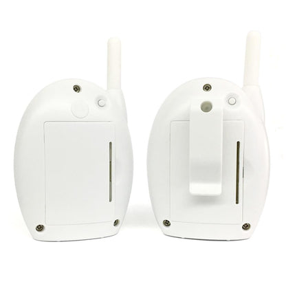 Wireless 2.4Ghz Baby Monitor With Two-Way Voice Talk - White