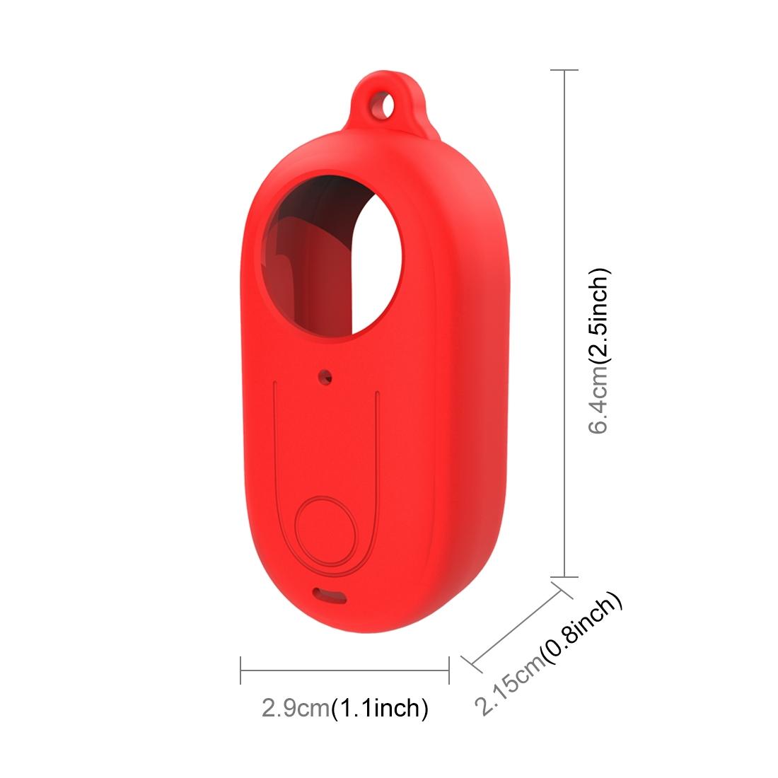 Silicone Case with Lens Cover for Insta360 Go 3 - White