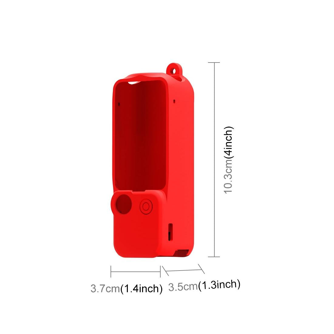 3 in 1 Silicone Case Set for Dji Pocket 3 - White