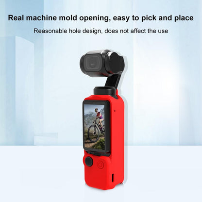 3 in 1 Silicone Case Set for Dji Pocket 3 - White